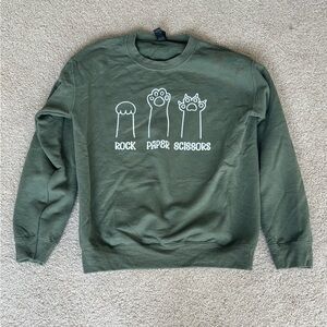 Green Graphic Women’s Sweatshirt